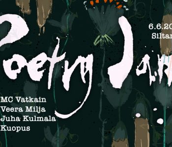 Poetry Jam 5/2022 -juliste